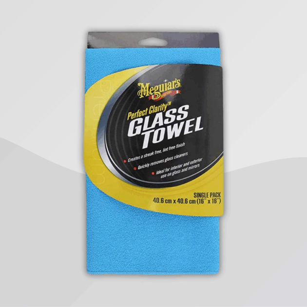 Meguiar's Perfect Clarity Glass Towel Blue