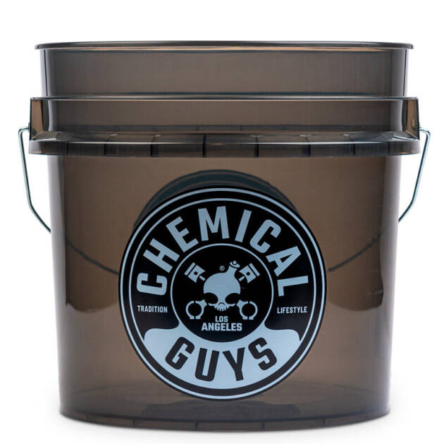 Chemical Guys Heavy Duty Detailing Bucket Smoked Black 16L