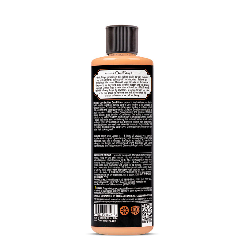 Chemical Guys Leather Conditioner (473ml) - Afbeelding 3