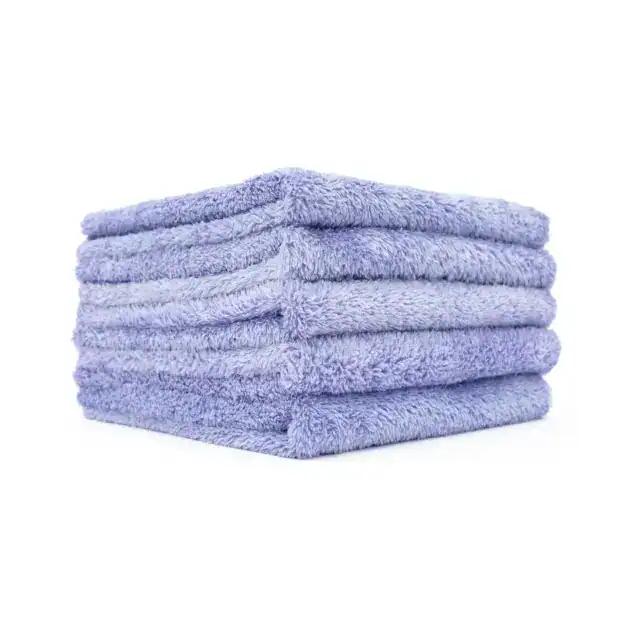 THE RAG COMPANY Eagle Edgeless 350 Lavendel microvezeldoek 5 Stuks Polijstdoek