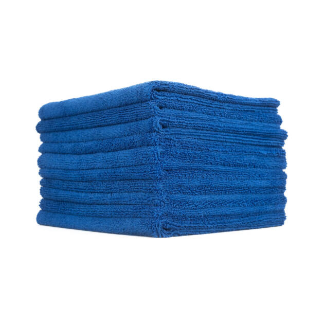 The Rag Company Edgeless 365 Premium Microfiber Terry Detailing doek Blauw 10 stuks