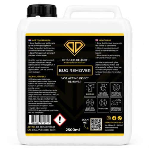 DETAILERS DELIGHT BUG REMOVER – FAST ACTING INSECT REMOVER 2.5L