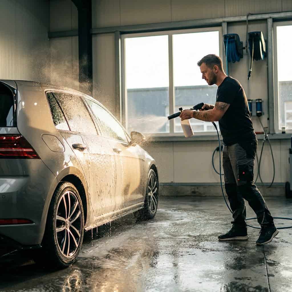 Auto pre-wash