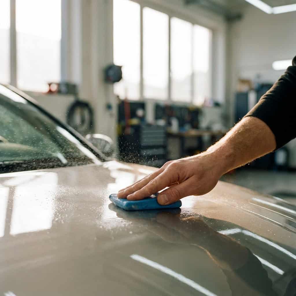 Auto kleien: zo maak je jouw autolak weer glad